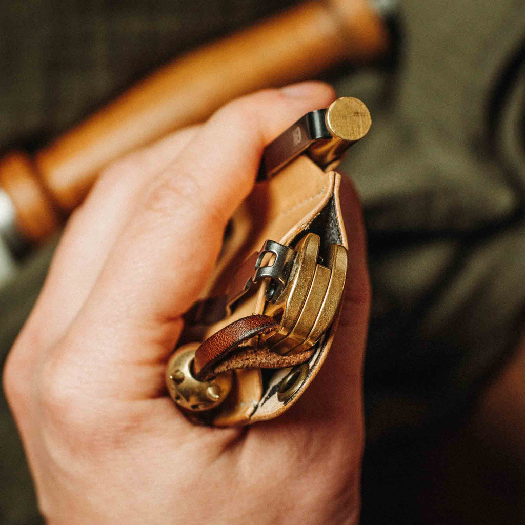 Pirate Goods Sailor v3 Knife Sleeve – Leather EDC Pocket Knife Holder