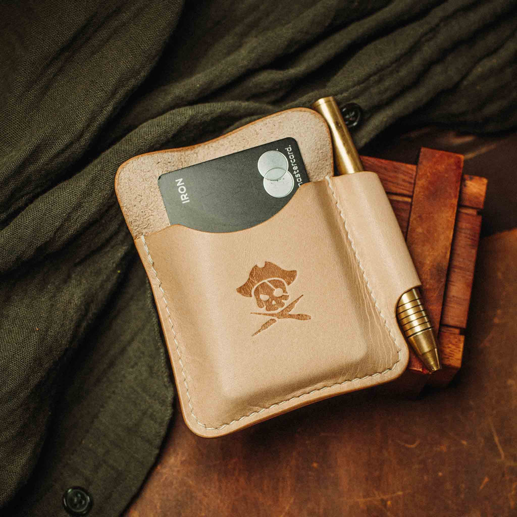 Pirate Goods First Mate Pocket Organizer – Leather EDC Pocket Carrier - Escape_realityedc