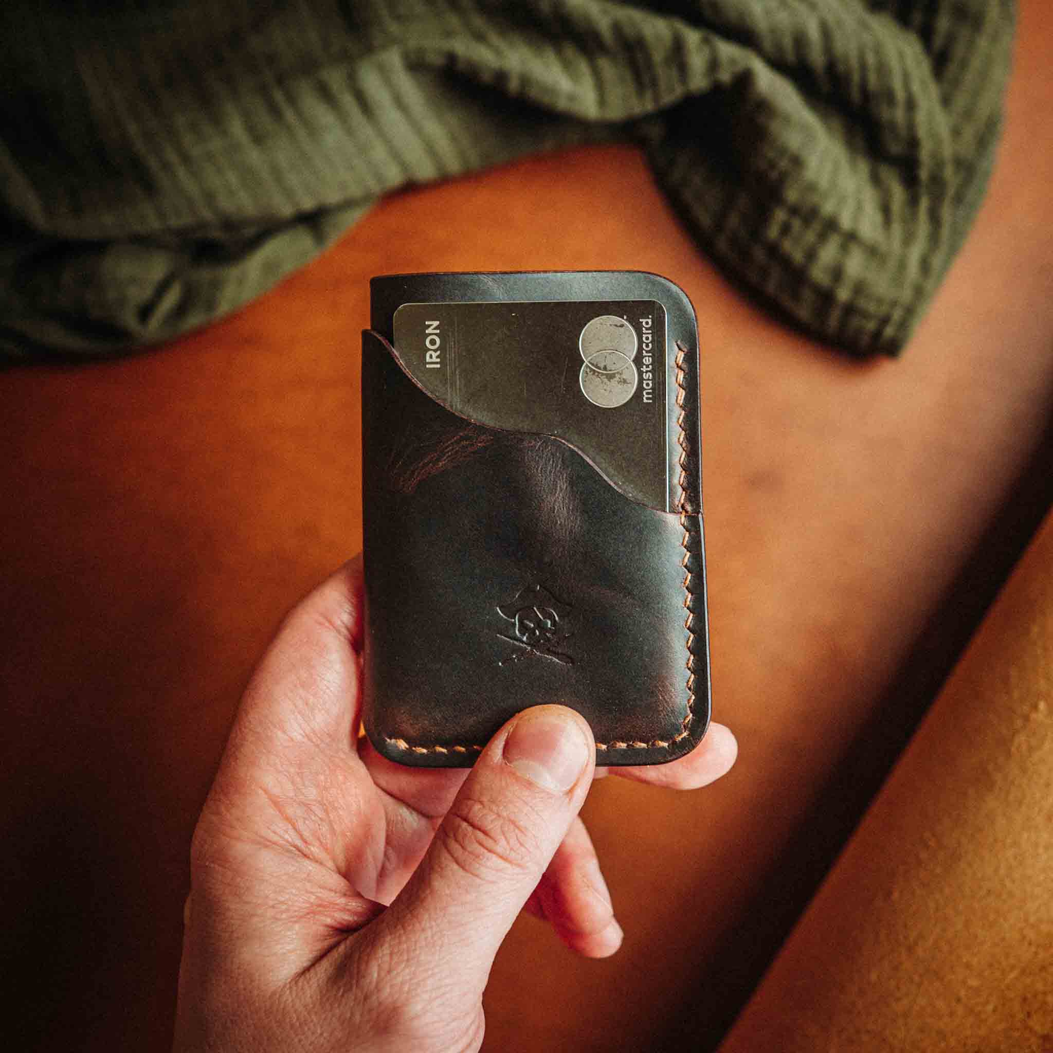 Pirate Goods Venturer v2 Slim Wallet – Minimalist Leather EDC Card Holder - Escape_realityedc