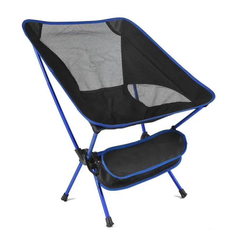 Ultralight Collapsible Camping Chair - Portable Folding Chair for Beach, Hiking, Picnic & Travel